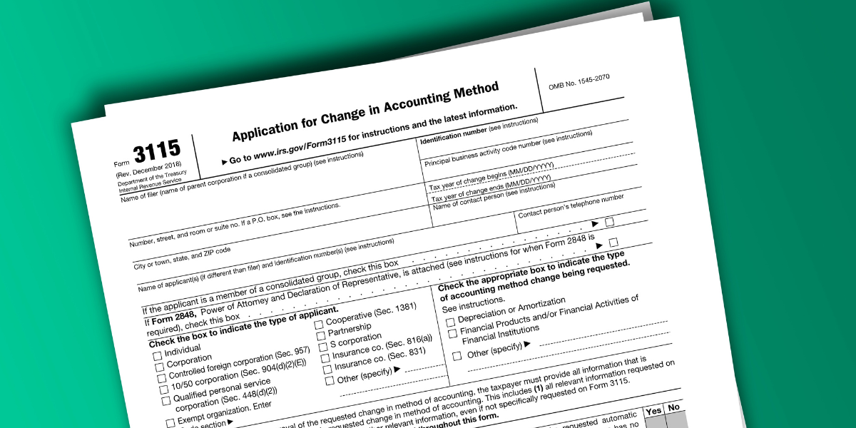 Form 3115 Filing Guide: Complete Instructions for Changing Accounting Methods
